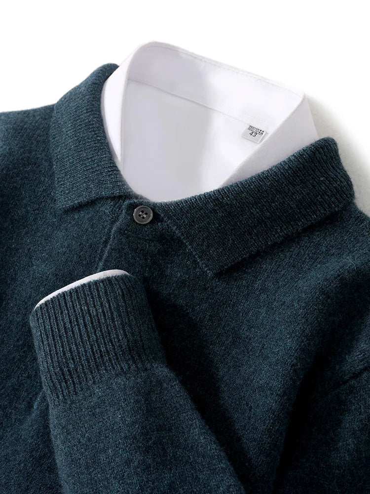 KORVYN™ Polo Sweater