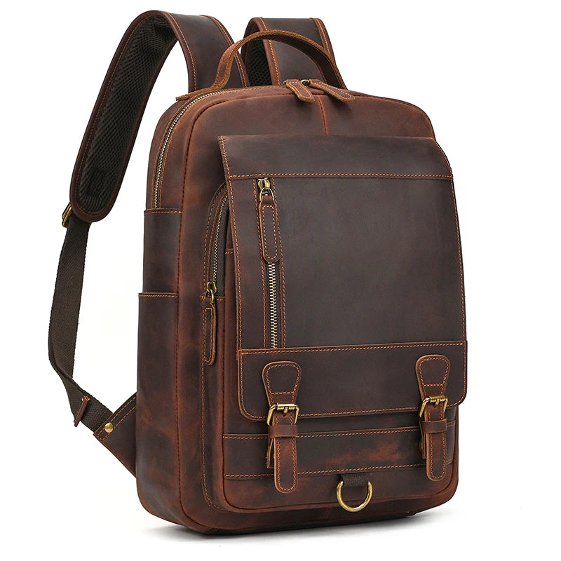 Seyric ™ Leather Laptop Backpack