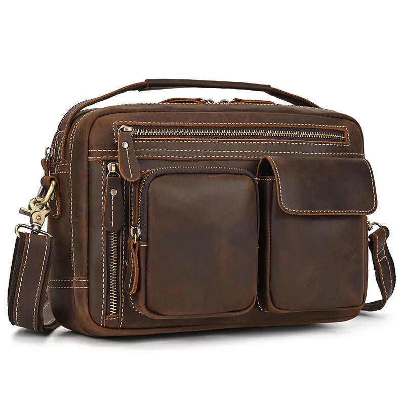 BRELVANN™ Genuine Leather Crossbody Bag