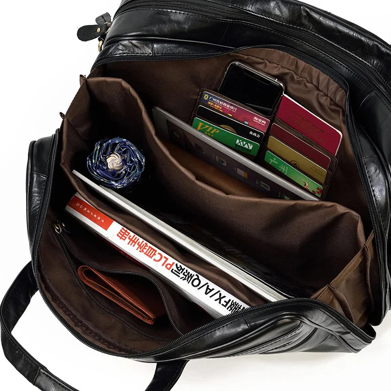 ORENVIS™ Genuine Leather Briefcase