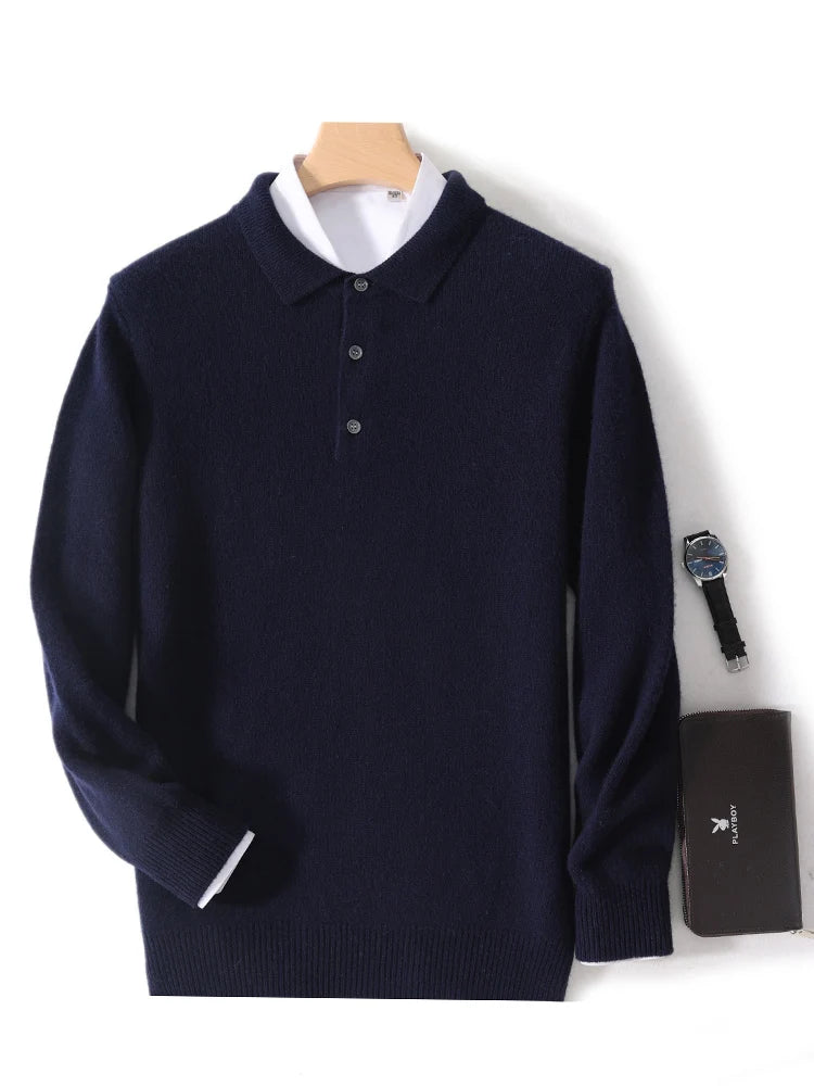KORVYN™ Polo Sweater
