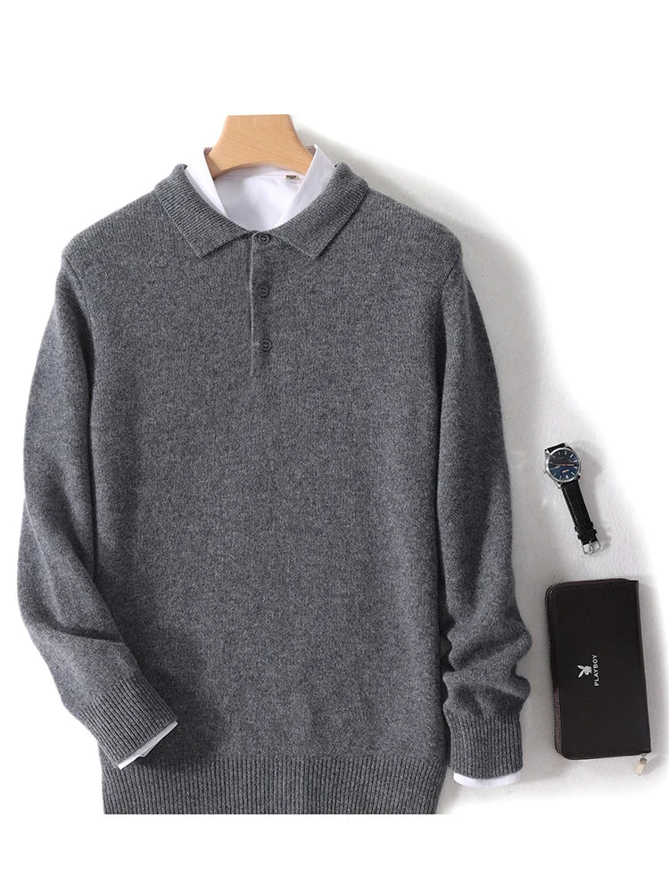 KORVYN™ Polo Sweater