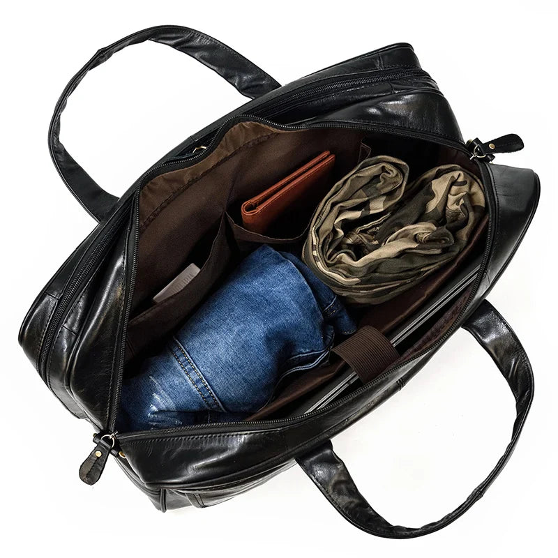 ORENVIS™ Genuine Leather Briefcase