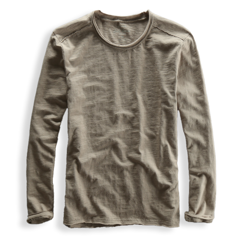 SANTELVY™ long sleeve cotton t-shirt