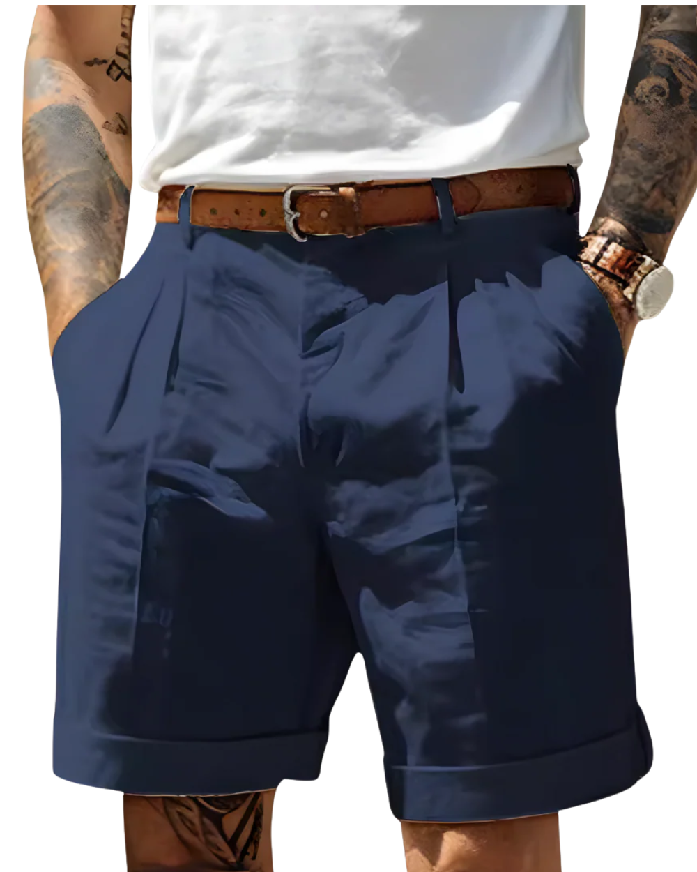 LUXVAR™ Casual Cotton Shorts