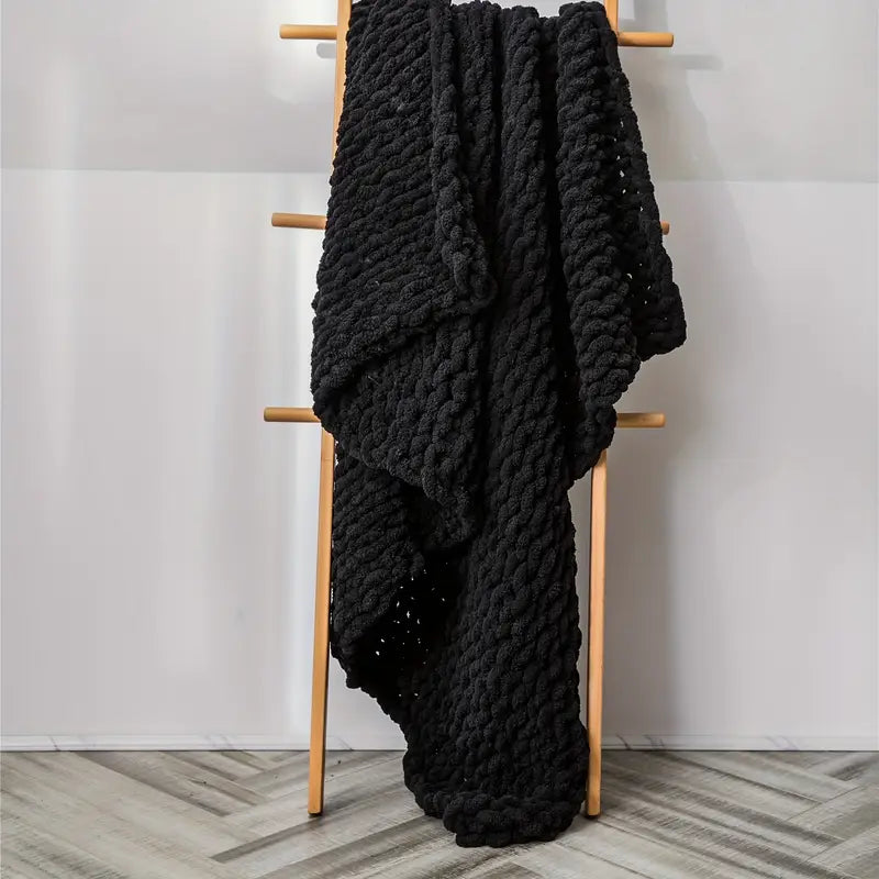 Handmade Chunky Knit Blanket