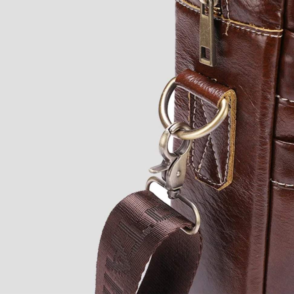 Bull STROVAN™ 15” Leather Executive Briefcase