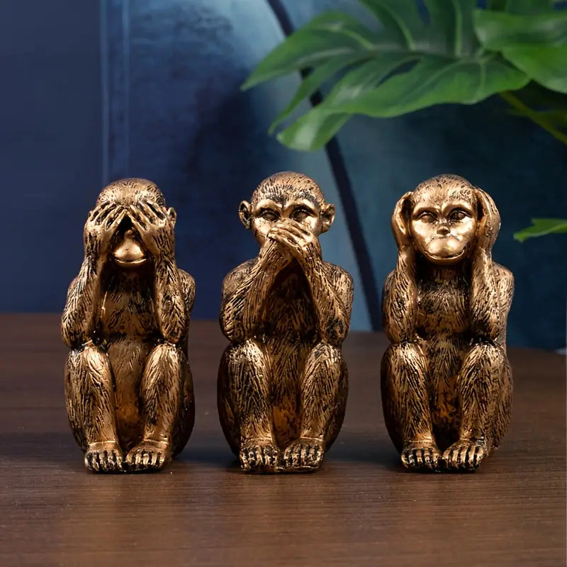 Wise Monkeys - Decorative Kit