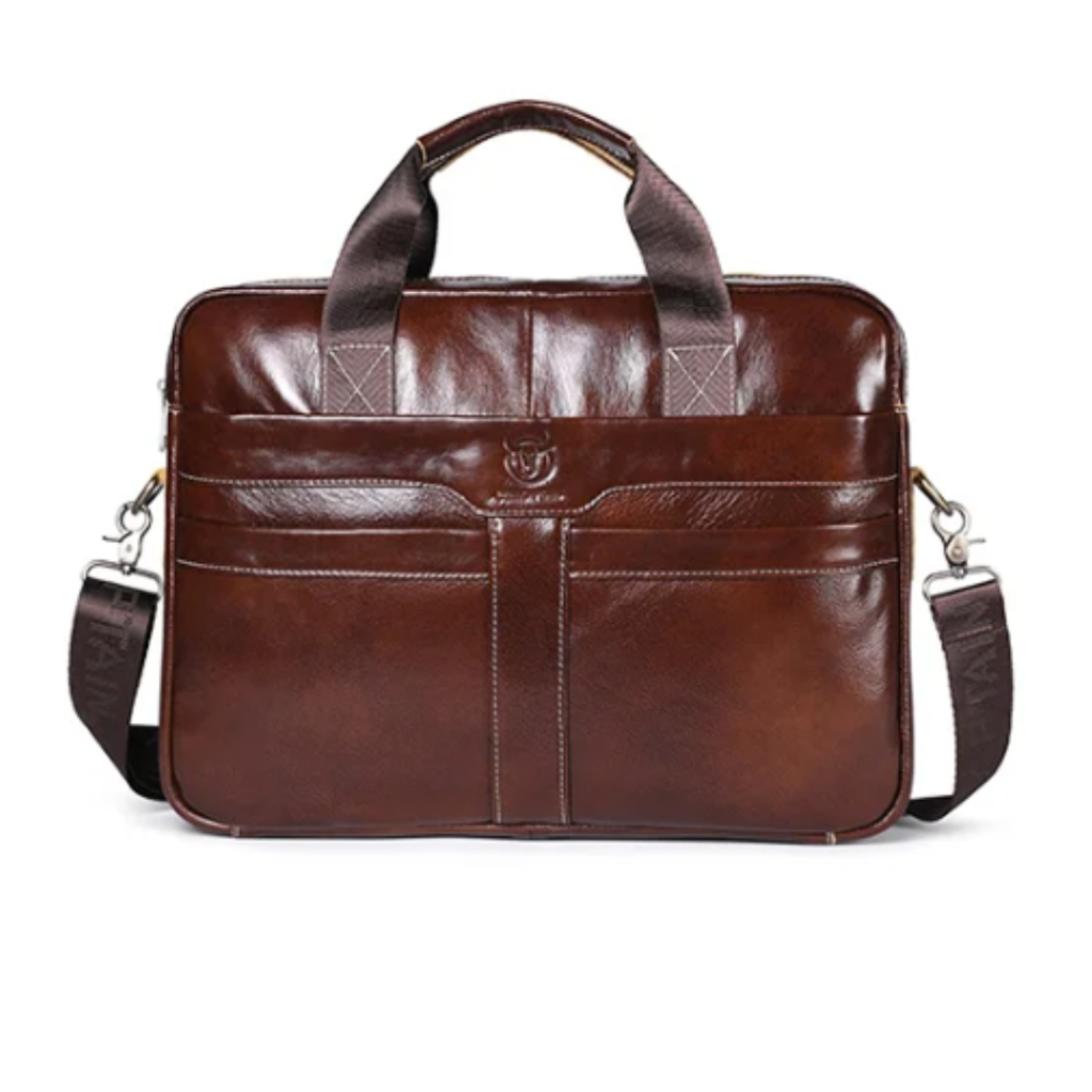 Bull STROVAN™ 15” Leather Executive Briefcase