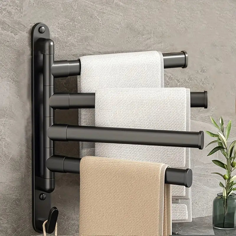 Bathroom support with swivel arm
