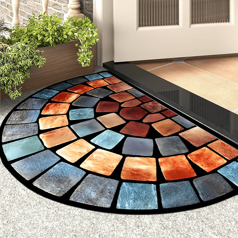 Retro Mosaic Doormat