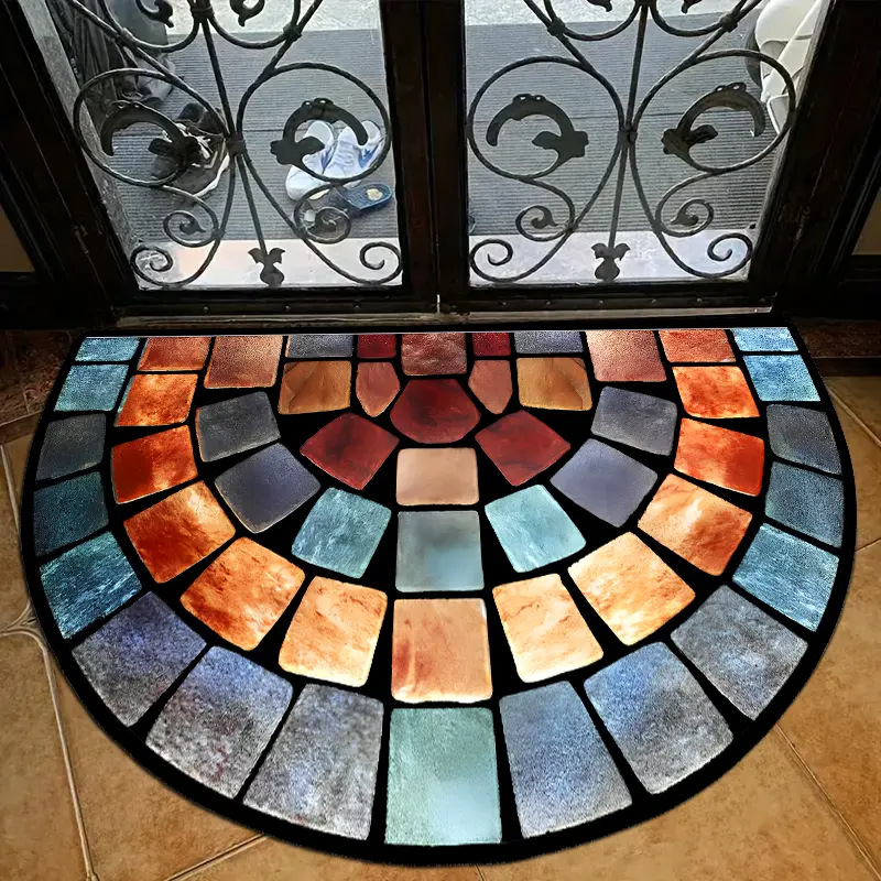 Retro Mosaic Doormat