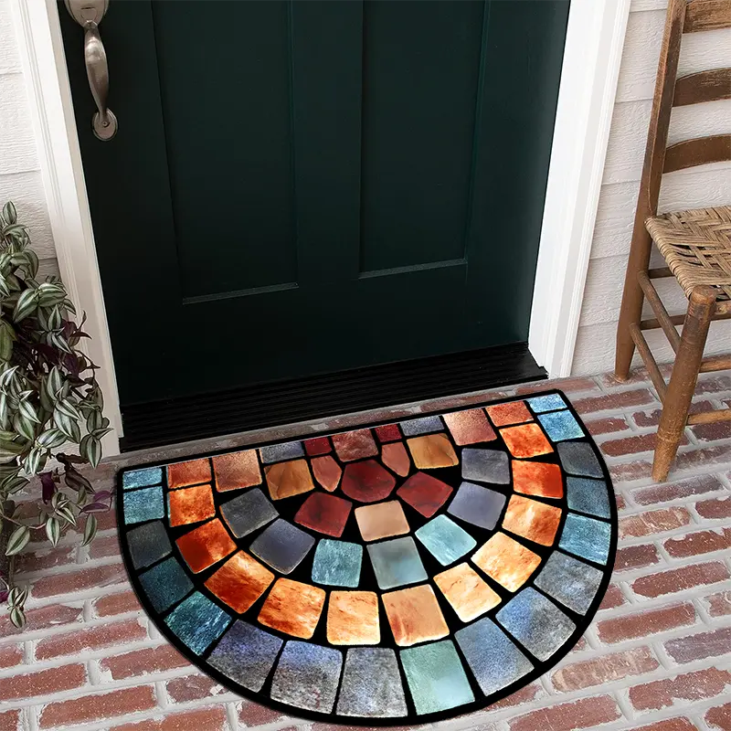 Retro Mosaic Doormat