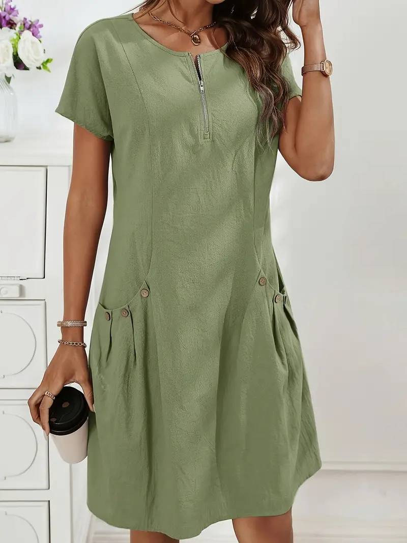 LORYVAN™ Elegant Pocket Dress