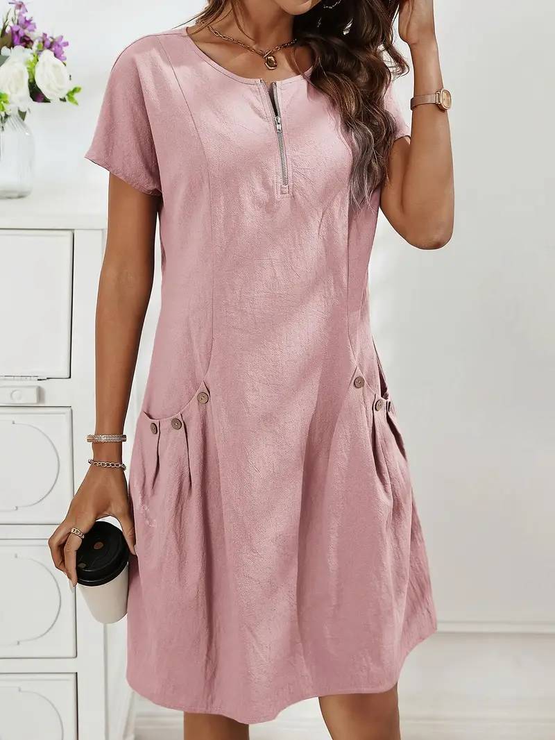 LORYVAN™ Elegant Pocket Dress