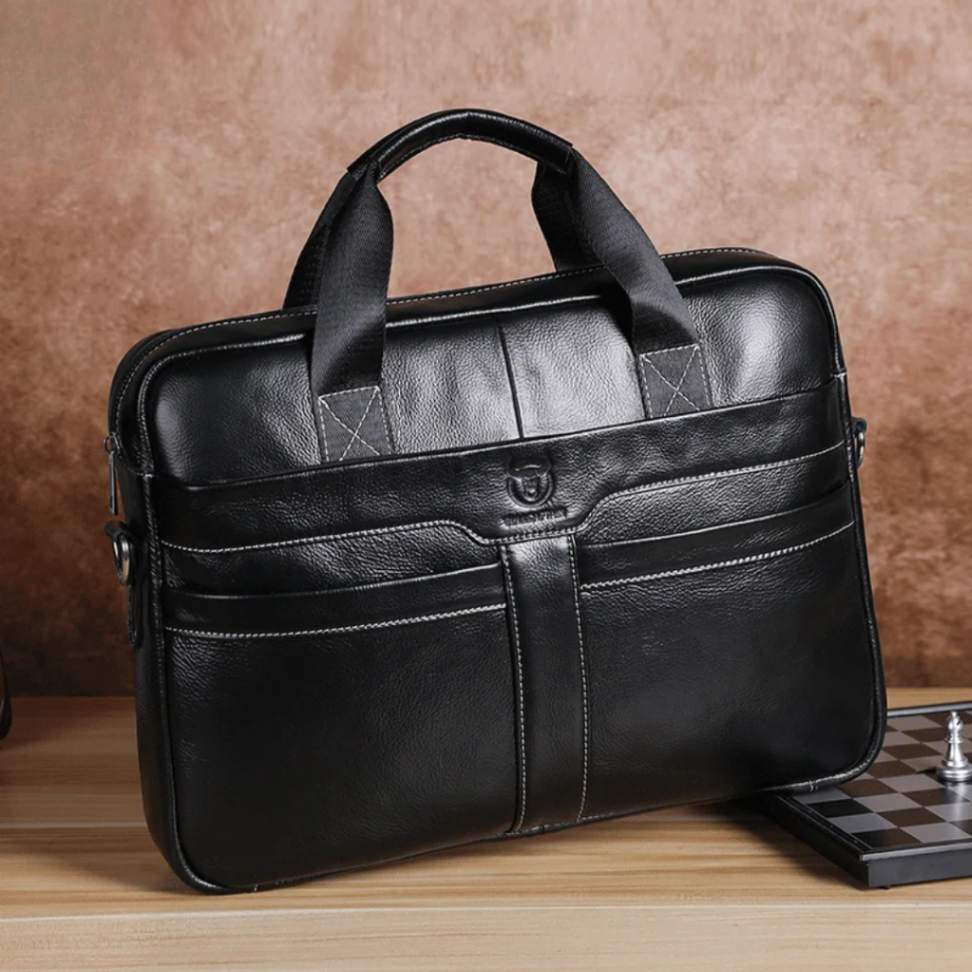 Bull STROVAN™ 15” Leather Executive Briefcase