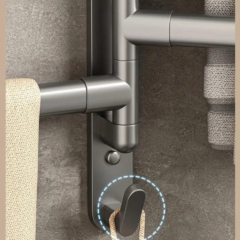 Bathroom support with swivel arm