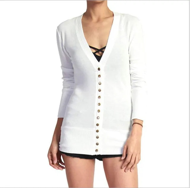 OREVINA™ V-Neck Cardigan