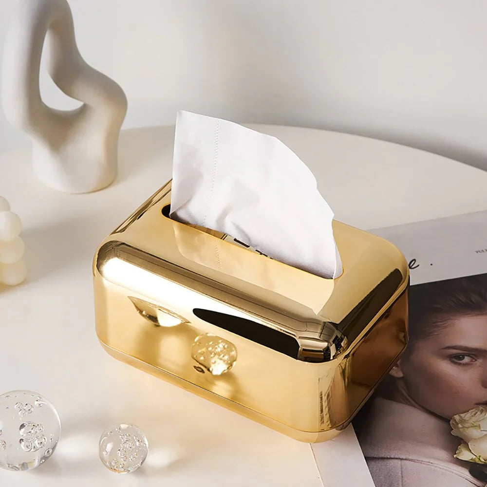 Gold Tissue Dispenser